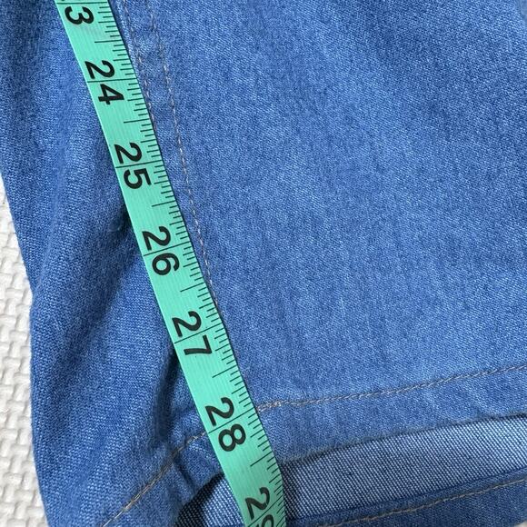 Vintage Levis Men’s Action Jeans 42x30 Made In USA 50/50 Cotton Poly Light Wash - Picture 4 of 15